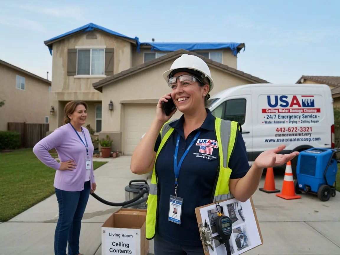 Ceiling Water Damage Restoration Navarro, CA FAQs